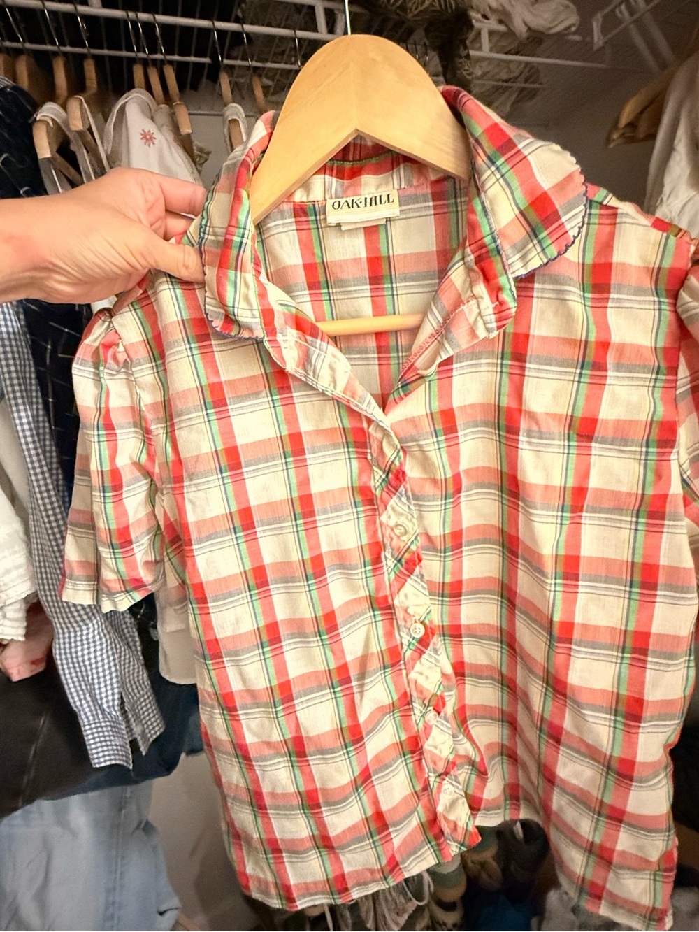 Women’s Oak Hill Plaid Button-Up Shirt